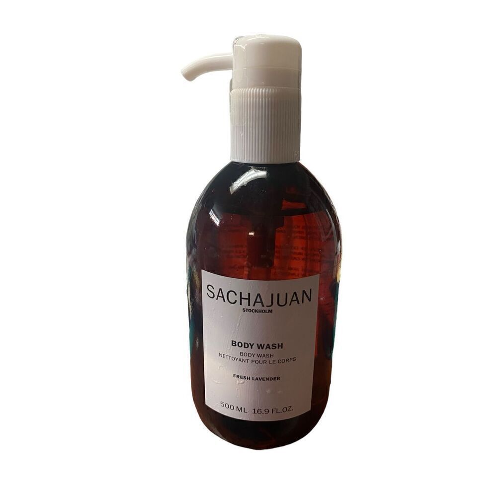Sachajuan Fresh Lavender Body Wash 16.9oz New